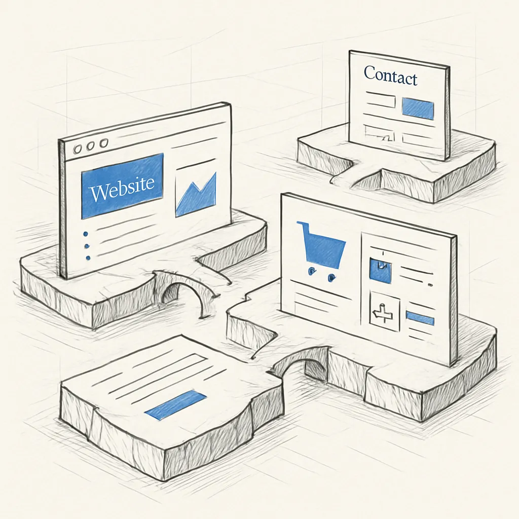 Diagram showing unified user identity across all touchpoints